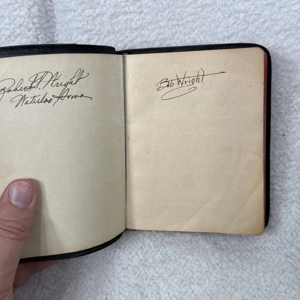 1924 KJV International Christian Worker's New Testament Bible John Winston